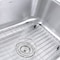 Nantucket Sinks 23 Inch Small Rectangle Single Bowl Undermount Stainless Steel Kitchen Sink, 16 Gauge NS09i-16 - alternate 2